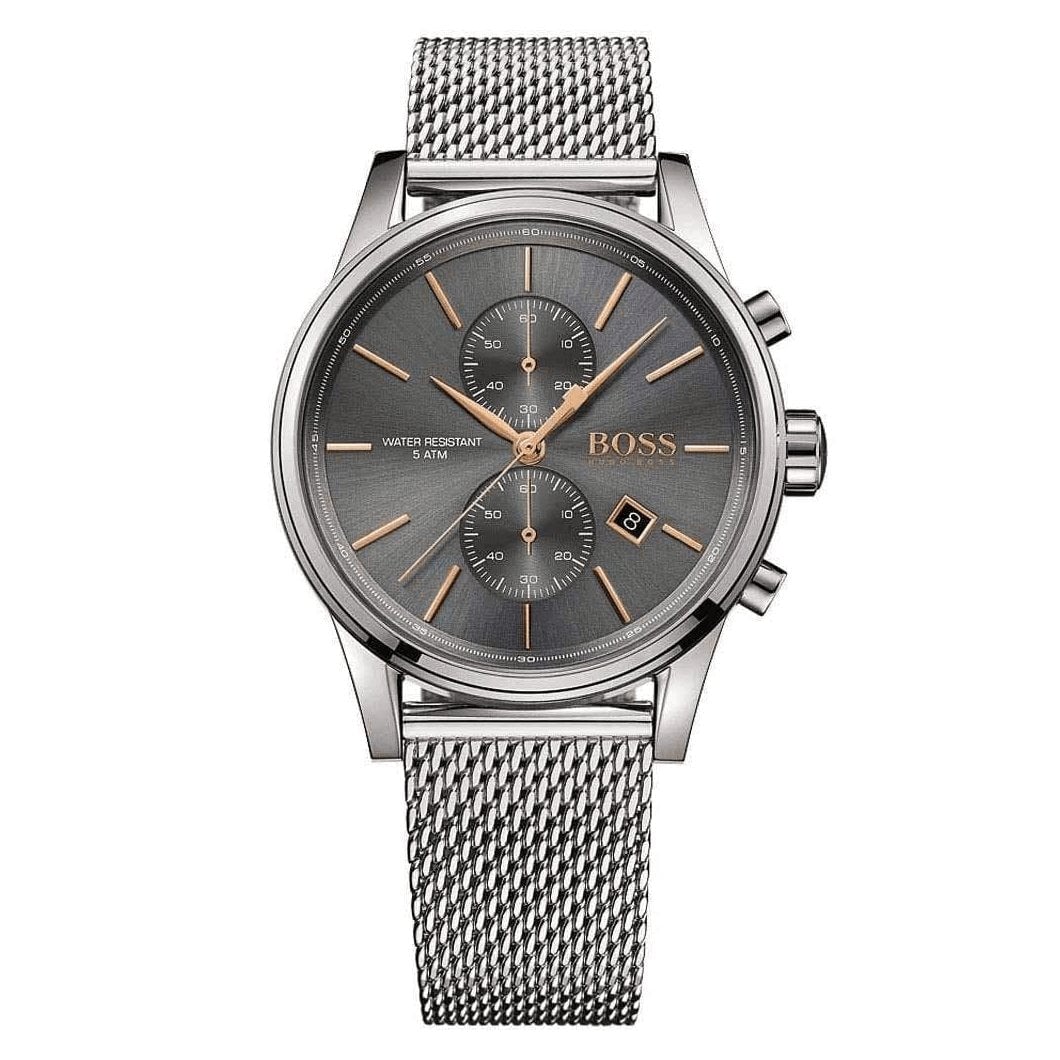 Hugo Boss Men's Watch Chronograph Jet Grey - HB1513440